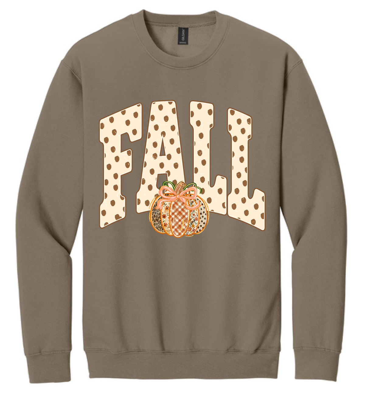 FALL Polka Dot Crewneck