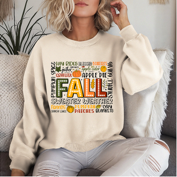 FALL graphic sweatshirt
