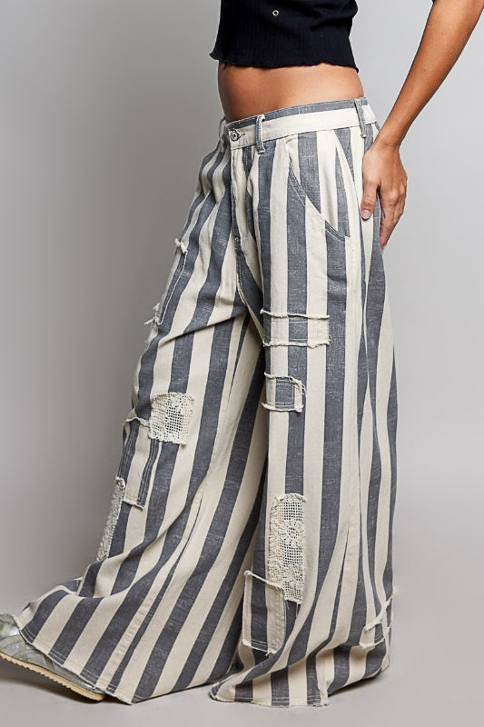 POL Holly Boho Stripe Pants