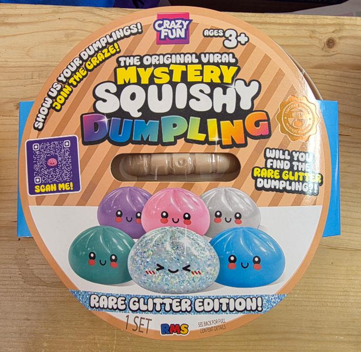 RMS Crazy Fun 7" Bao Bun Mystery Squishy Rare Glitter Edition!