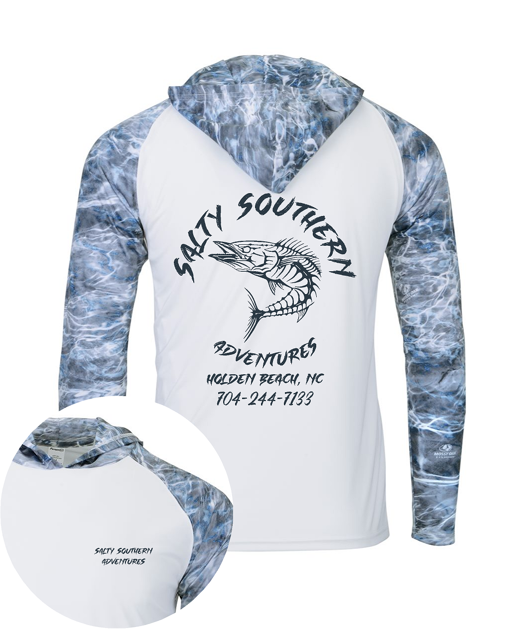 Salty Southern Adventures Hooded Paragon UPF 50+ Shirt