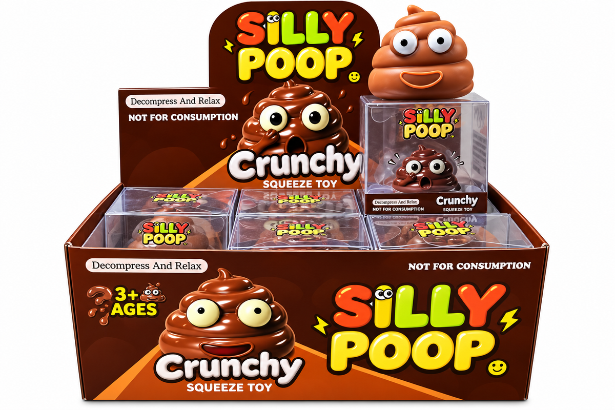 Crunchy Silly Poop Squishy