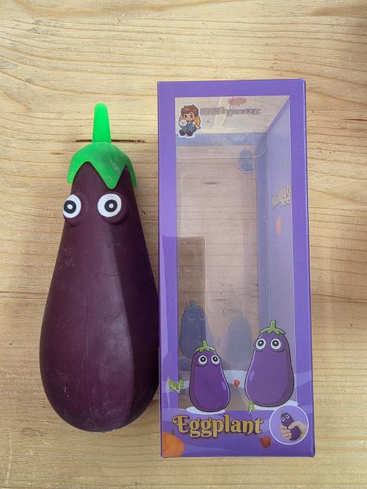 Eggplant Creme Squishy