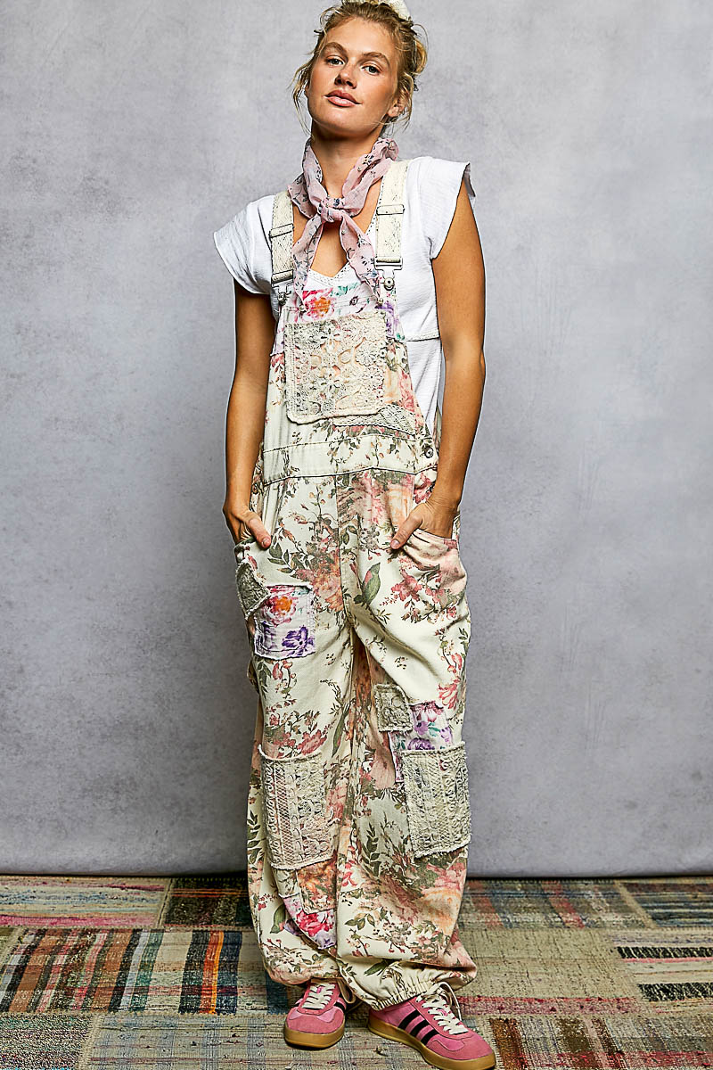 POL Rachel Floral Boho Bibs