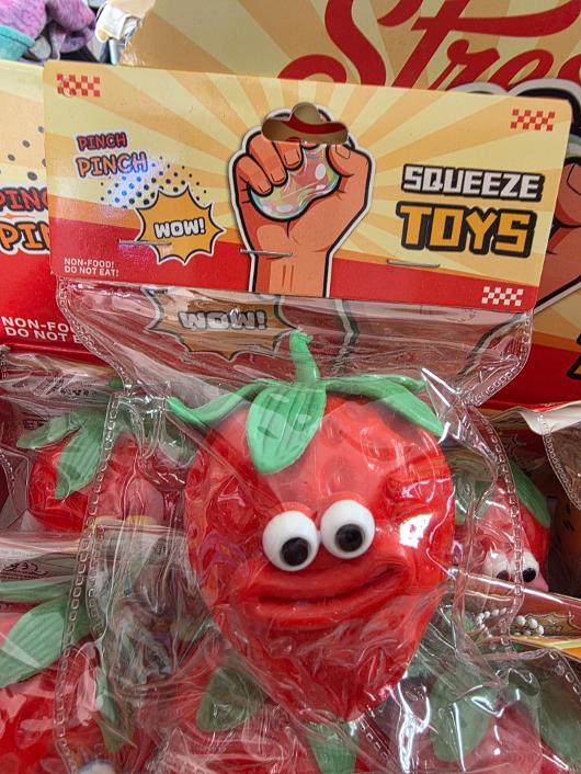 Strawberry Flour Filled Squishy