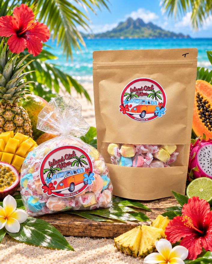 Island Girl Vibes Gourmet Taffy - 1 pound