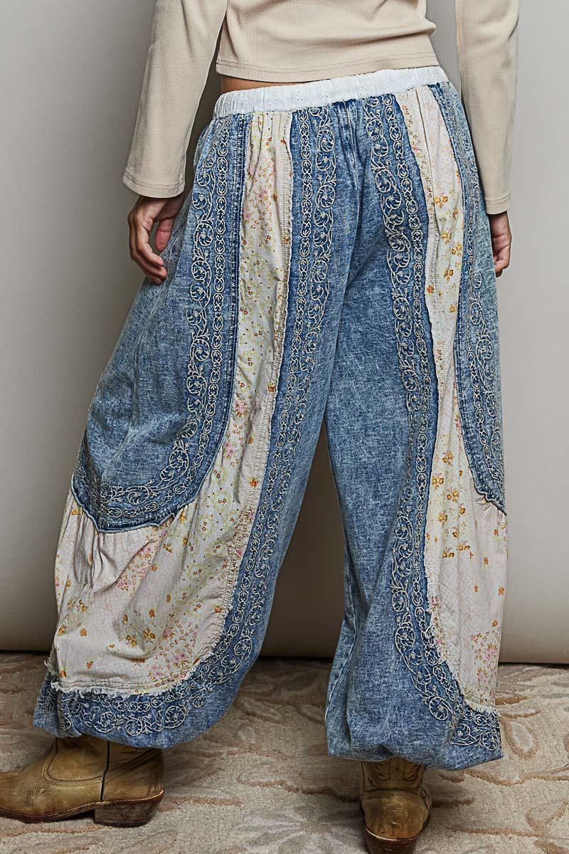 POL Willow Denim Jogger Pants