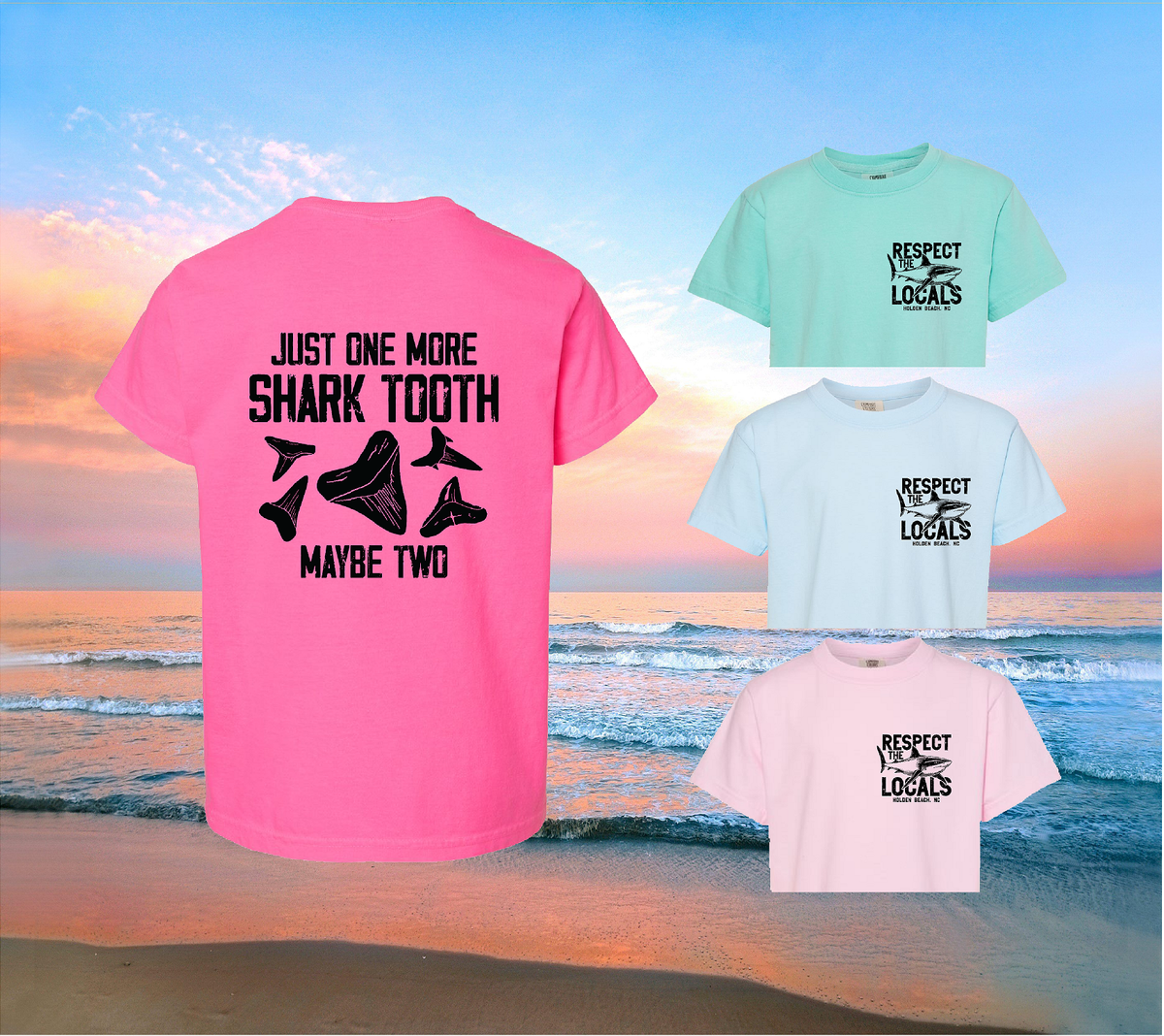 *YOUTH* Just One More Shark Tooth.... Maybe Two Graphic Tee